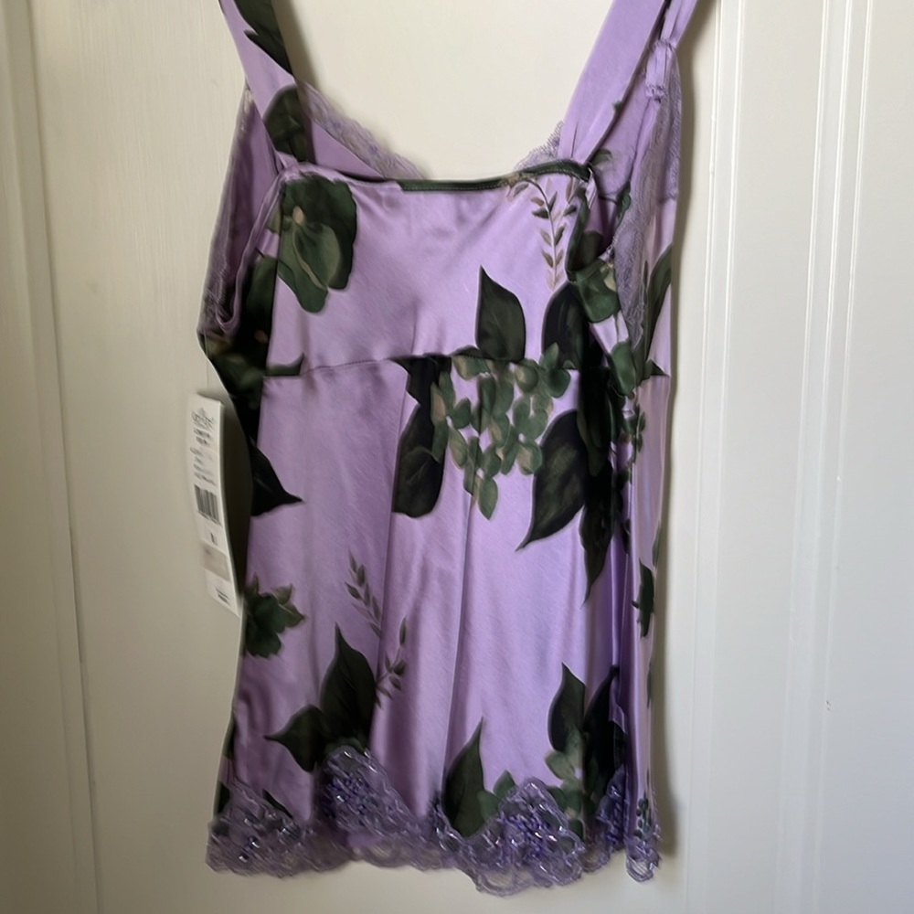 Vintage Silk Camisole Karen Kane Sequins Lace NWT - Picture 8 of 10